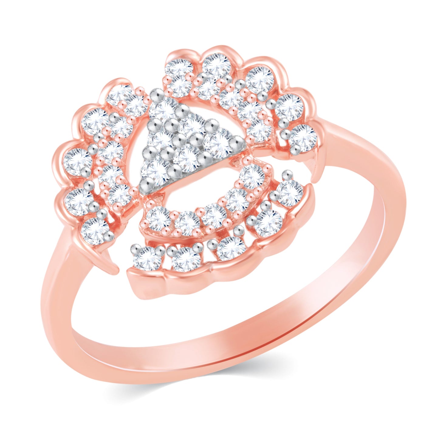 Diamond Ring for her in Rose Gold DRG23382