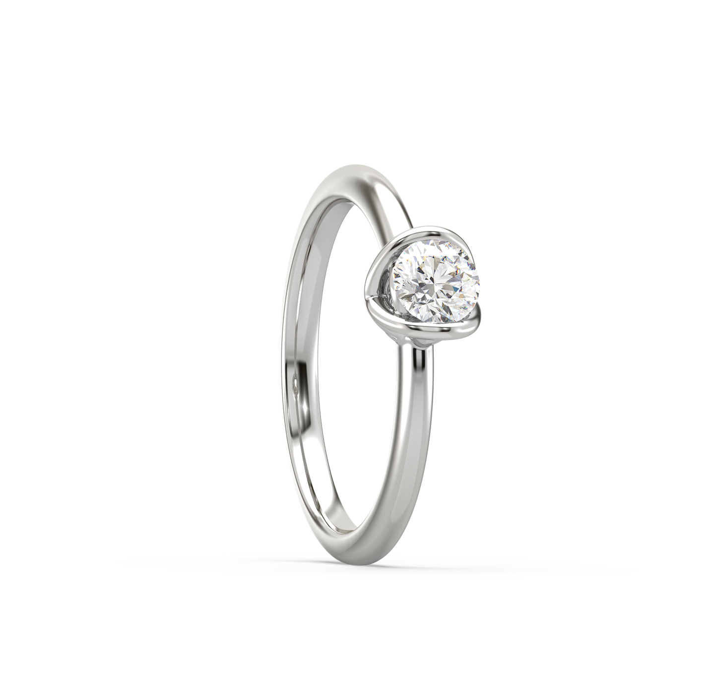 Jaden Nest Solitaire Ring