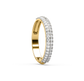 Jane Halo Stackable Diamond Ring