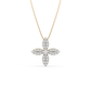 Leslie Flower Diamond Pendant