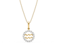 Amber Aquarius Zodiac Pendant
