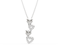 Britt Heart Diamond Pendant
