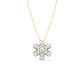Erina Floral Diamond Pendant