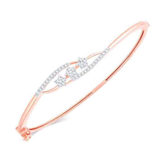 Diamond Bracelet for her in Rose Gold DBF22068