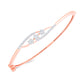 Diamond Bracelet for her in Rose Gold DBF22068