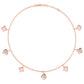 Suya Diamond Charms Bracelet