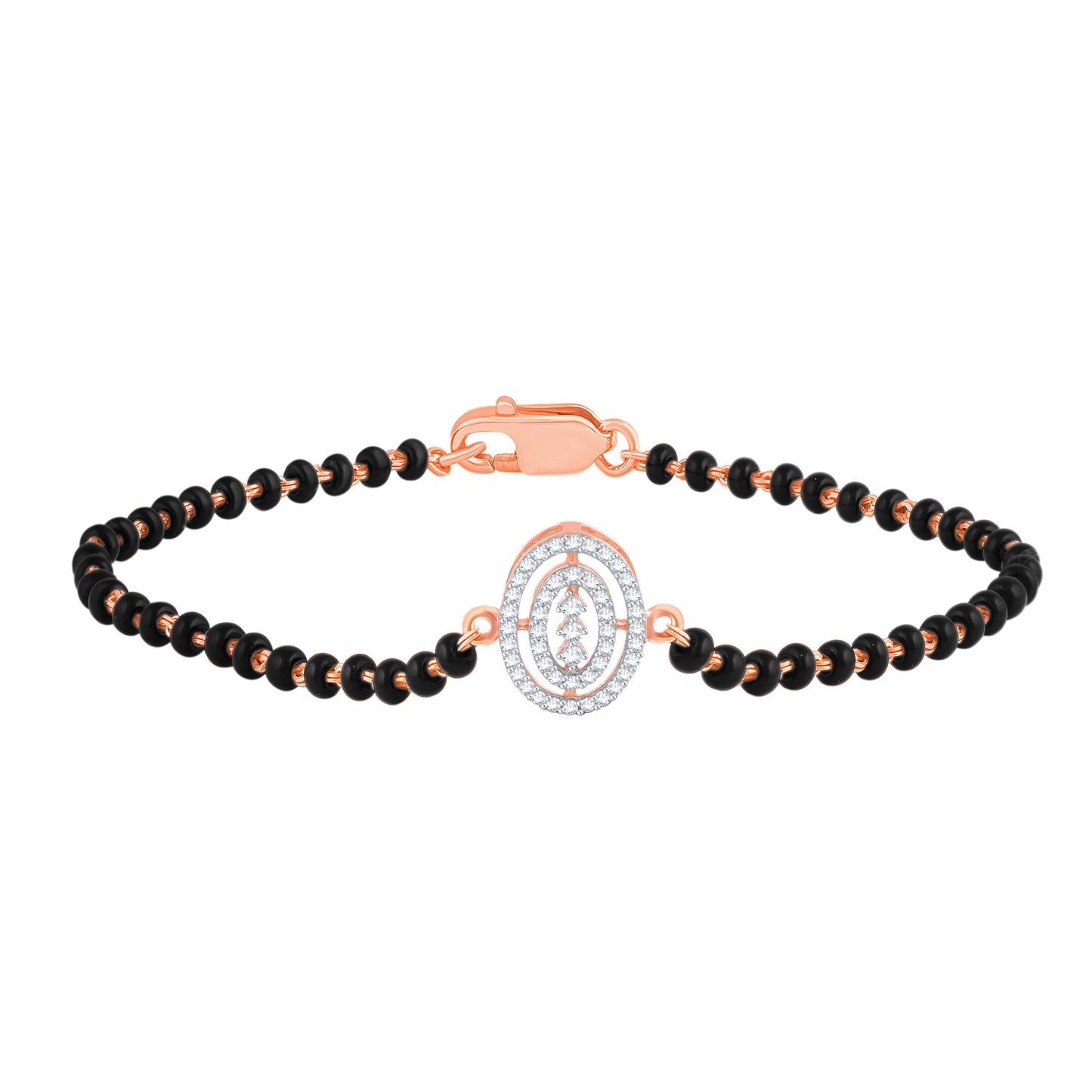 Diamond Bracelet for her in Rose Gold - DBR22011-6