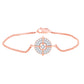 Diamond Bracelet for her in Rose Gold - DBR22027-7