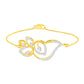 Diamond Bracelet for her in Yellow Gold - DBR22028-7