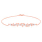 Diamond Ladies Bracelet for her in Rose Gold DBR22044