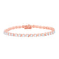 Diamond Ladies Bracelet for her in Rose Gold DBR22051