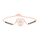 Diamond Mangalsutra Bracelet for her in Rose Gold DBR22067