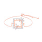 Diamond Ladies Bracelet for her in Rose Gold DBR23026