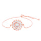 Diamond Ladies Bracelet for her in Rose Gold DBR23027