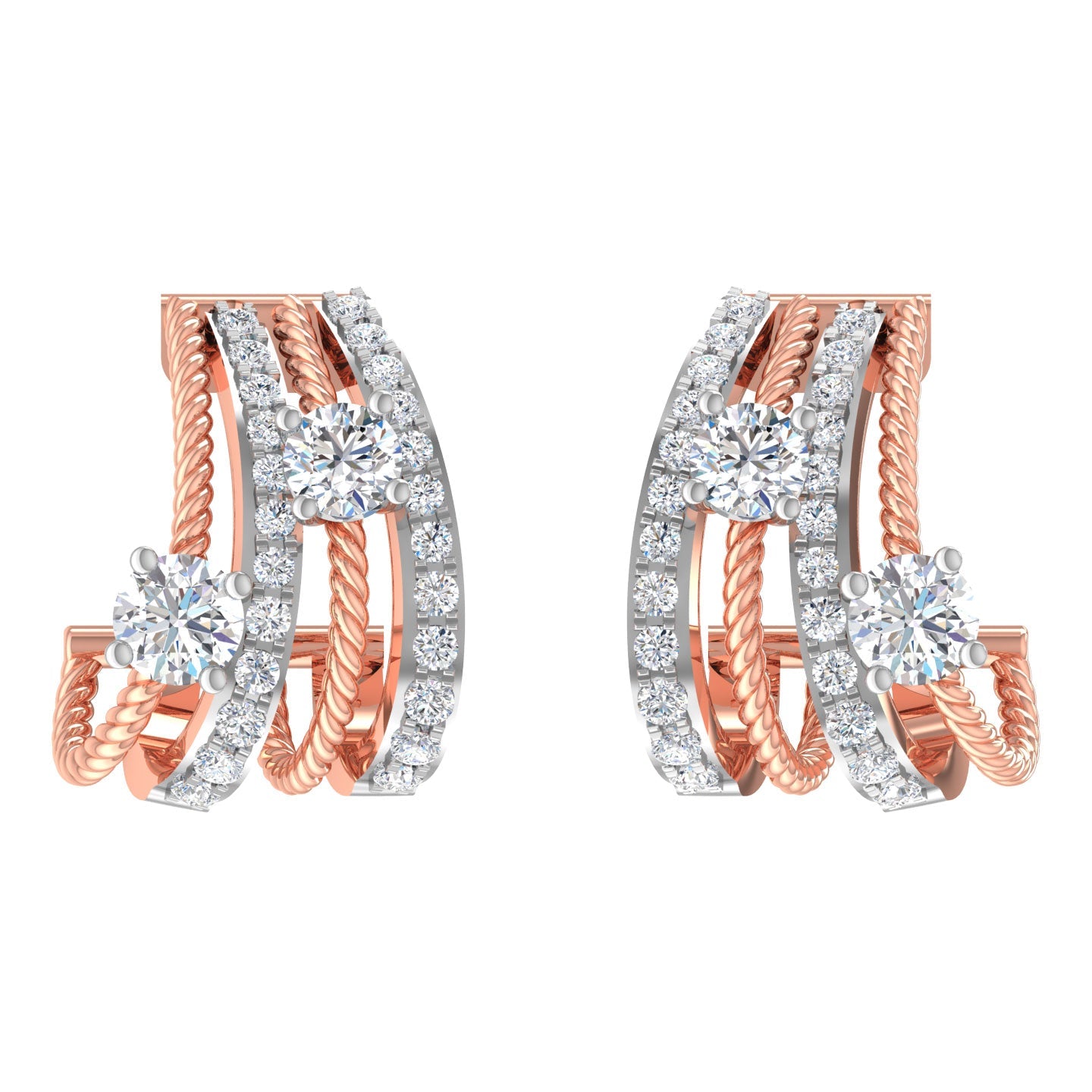 Klara J Bali Diamond Earrings