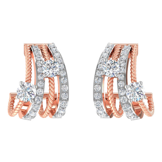 Klara J Bali Diamond Earrings