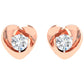 Silvana Heart Shaped Studs