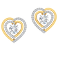 Adeline Heart Shaped Earrings