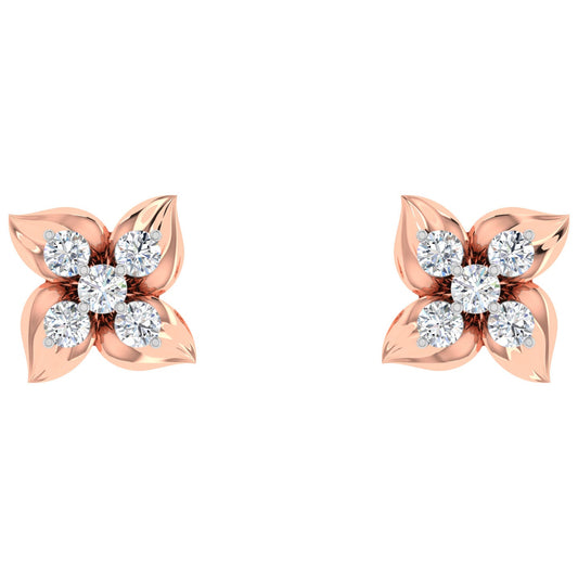 Elizabeth Diamond Stud Earrings