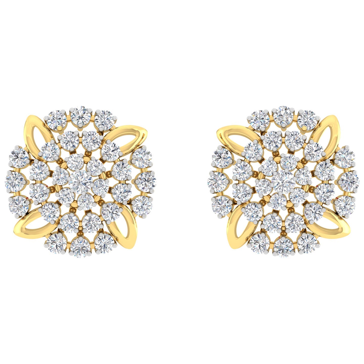 Agneta Diamond Stud Earrings