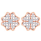Rosa Diamond Stud Earrings