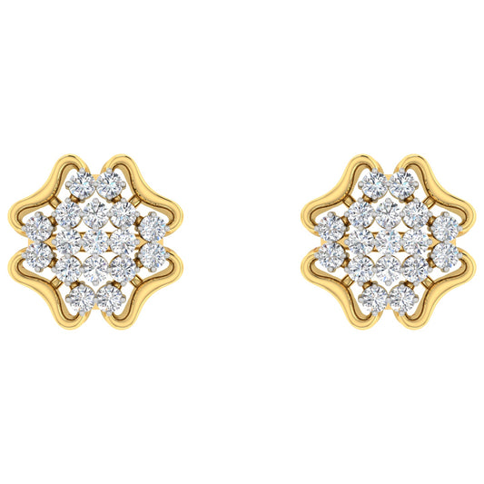 Bonita Diamond Stud Earrings