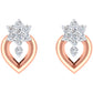 Karine Flower Diamond Stud Earring