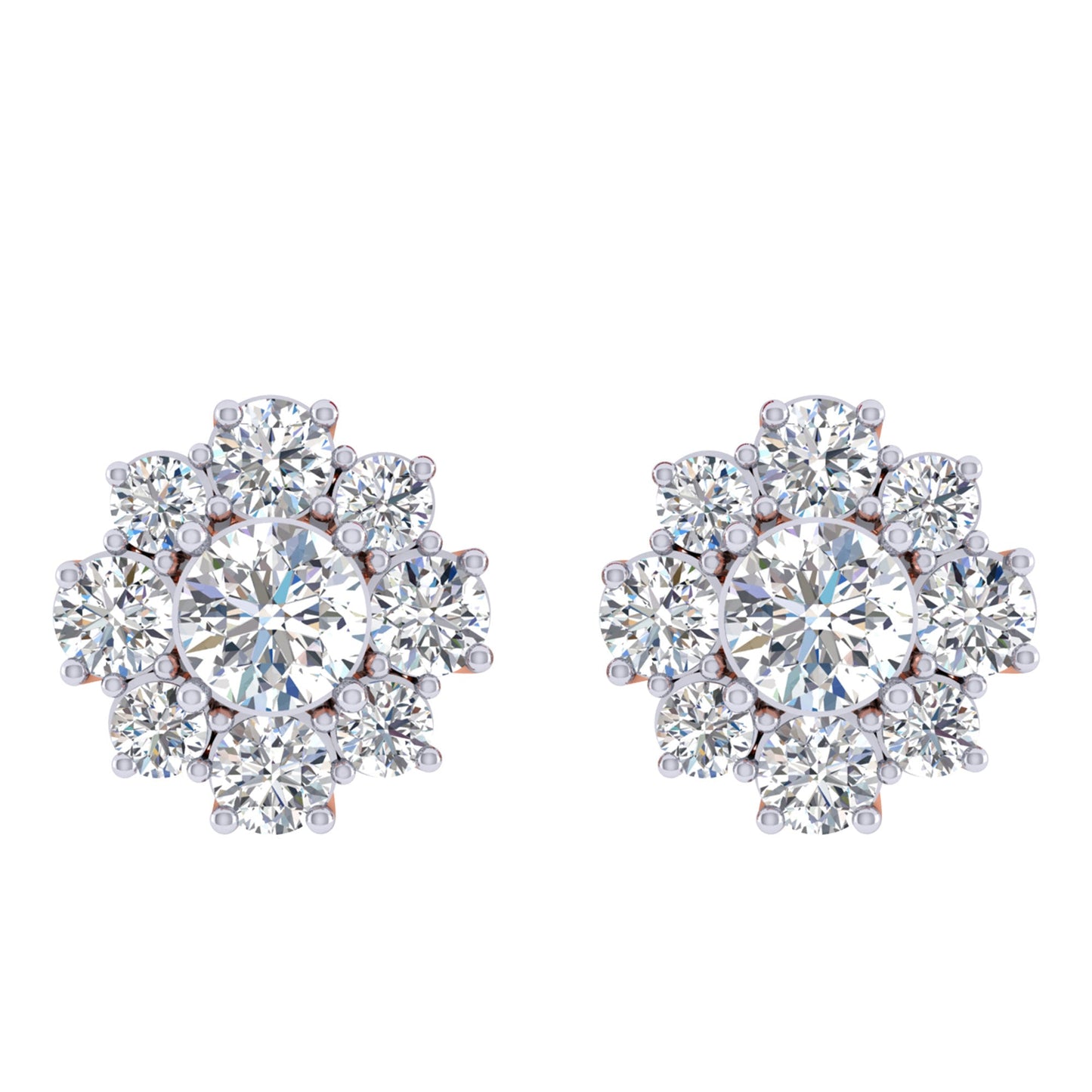 Rebekah Diamond Stud Earrings