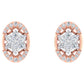 Genevieve Diamond Stud Earrings