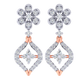 Rosalie Diamond Dangling Earrings