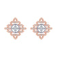 Davina Diamond Stud Earrings