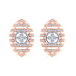 Keri Diamond Stud Earrings