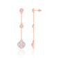 Finch Diamond Dangler Earrings