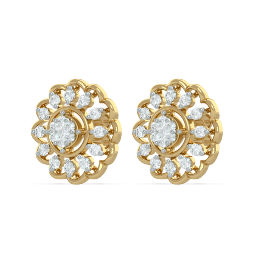 Presley Diamond Stud Earrings