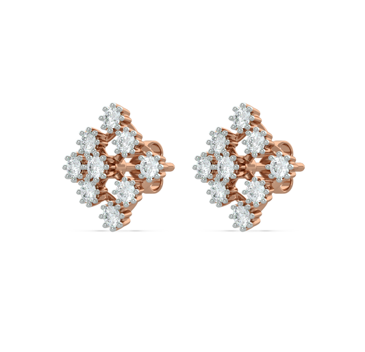 Miriam Diamond Stud Earrings