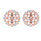 Anaika Diamond Stud Earrings