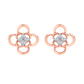 Caliste Diamond Stud Earrings