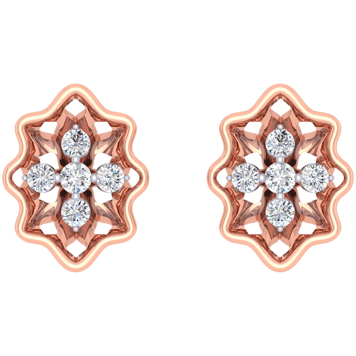 Agnes Diamond Stud Earrings