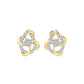 Tertia Diamond Stud Earrings