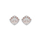 Sergia Diamond Stud Earrings