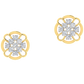 Cassia Diamond Stud Earrings