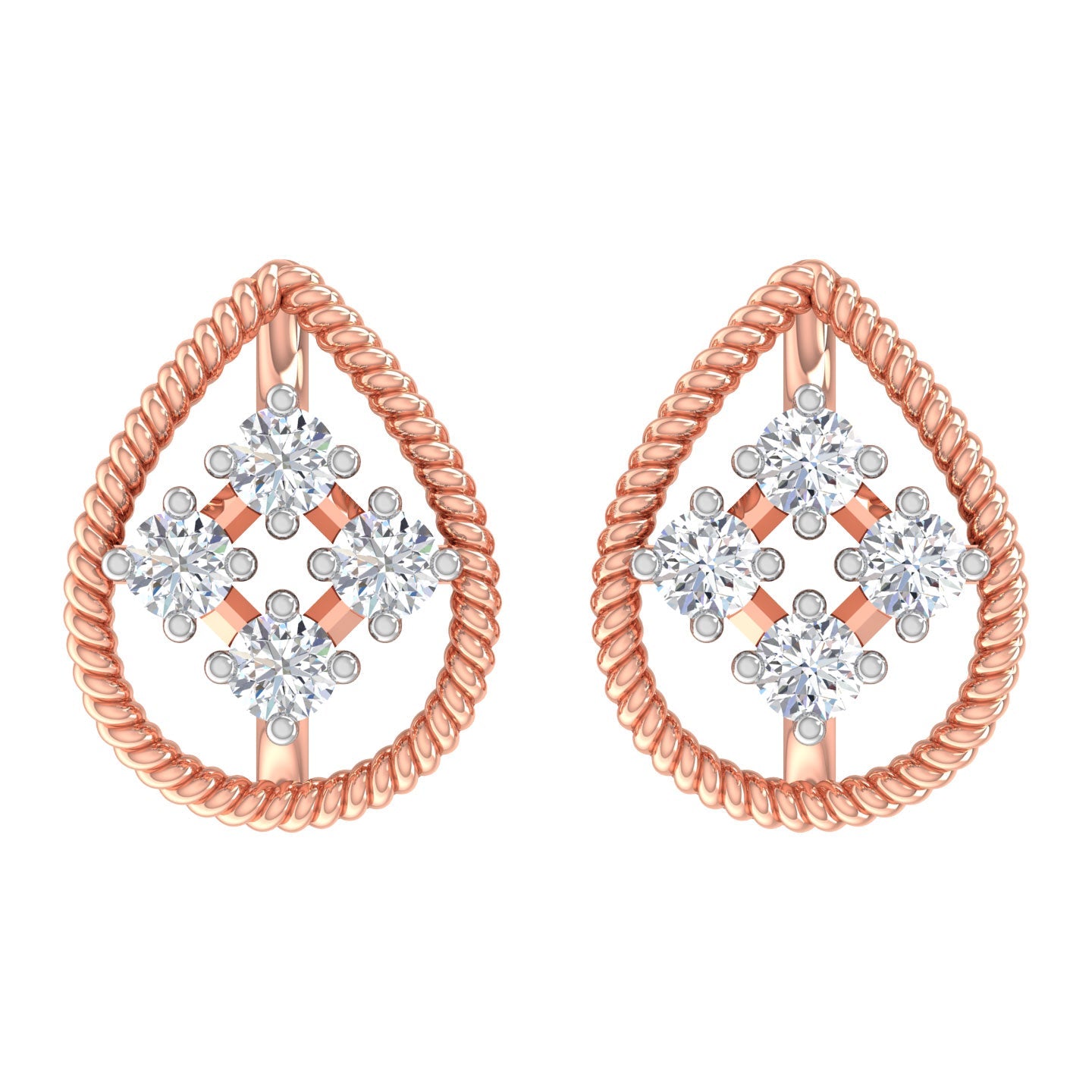 Kamila Diamond Stud Earrings