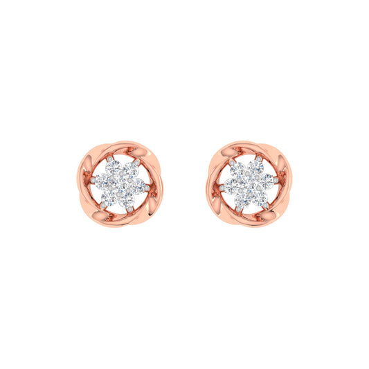 Lorelei Diamond Stud Earrings