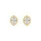 Alma Diamond Stud Earrings