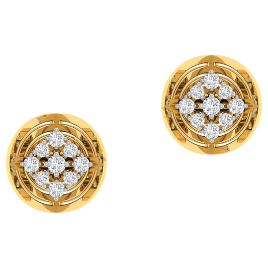 Nadia Diamond Stud Earrings