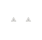 Floret Triangle Kids Diamond Earrings