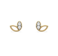 Esteri Leaf Kids Diamond Earrings