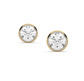 Zahara Diamond Solitaire Earrings