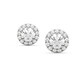 Steshka Diamond Solitaire Studs Earrings