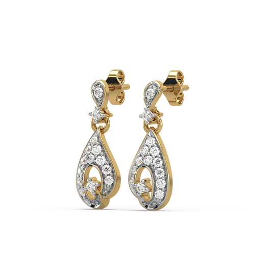 Mabel Diamond Stud Earrings